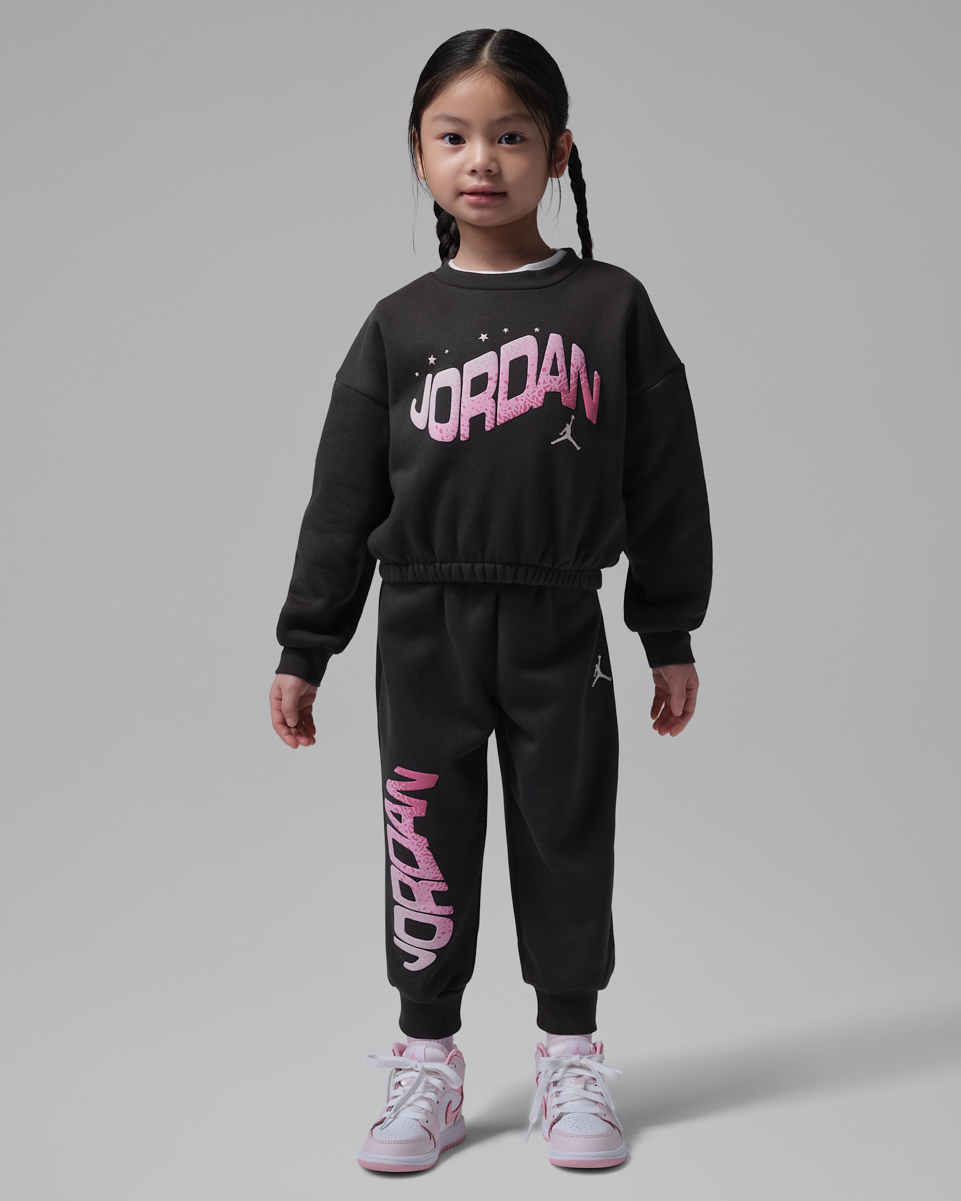 Jordan Jumpman Club Younger Kids' Bubble Fleece 2-Piece Set. Nike FI